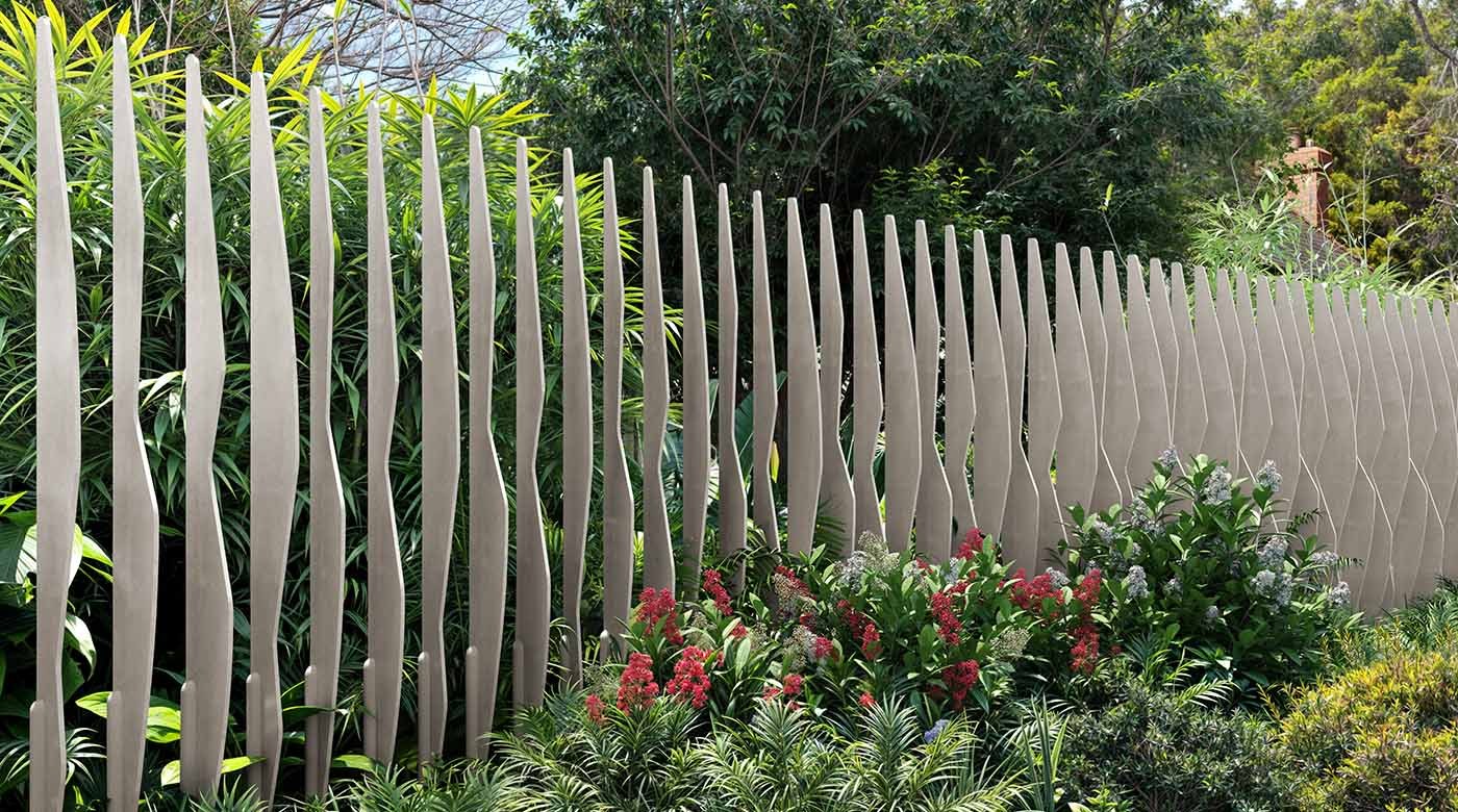 Jardim com gradil Folha da Palazzo